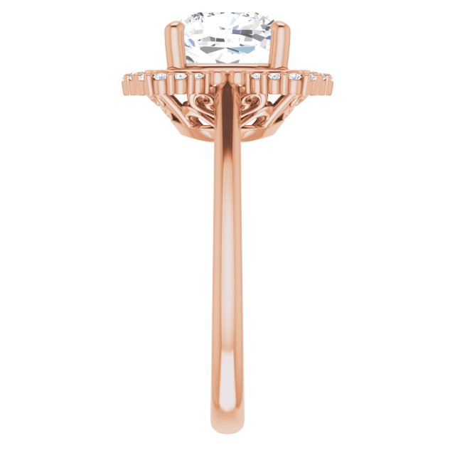 Halo-Style Engagement Ring
