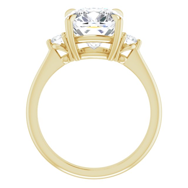 Side Stone Engagement Ring