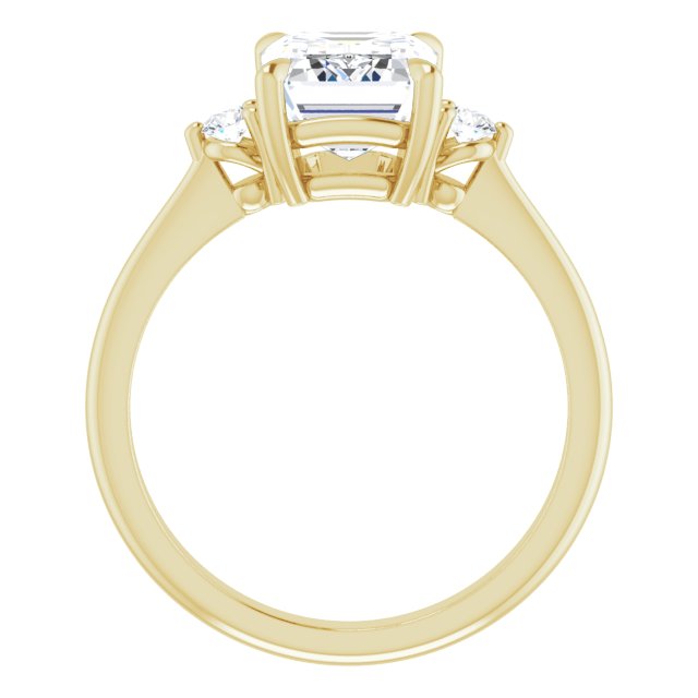 Side Stone Engagement Ring