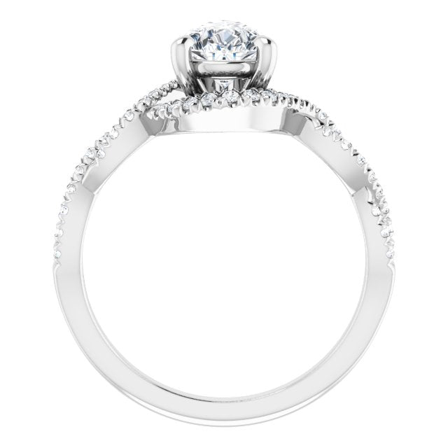 Halo-Style Engagement Ring