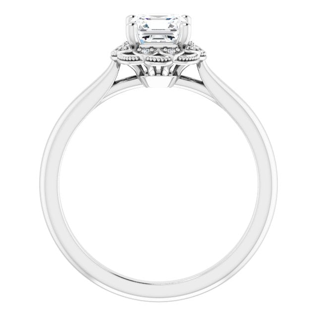 Halo-Style Engagement Ring