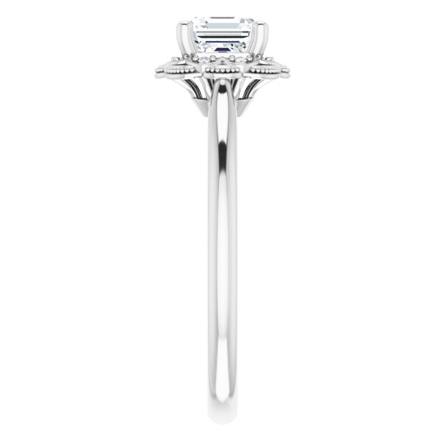 Halo-Style Engagement Ring