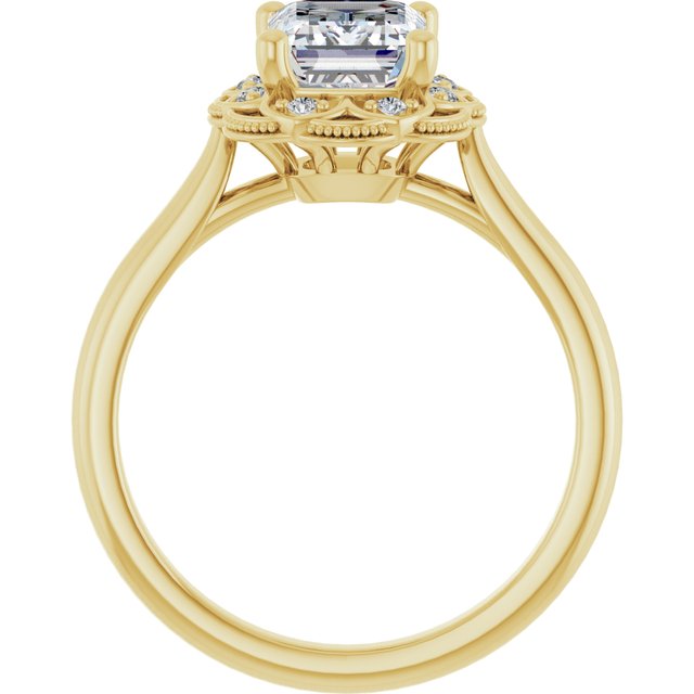 Halo-Style Engagement Ring