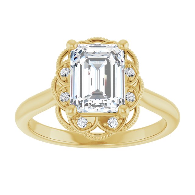 Halo-Style Engagement Ring