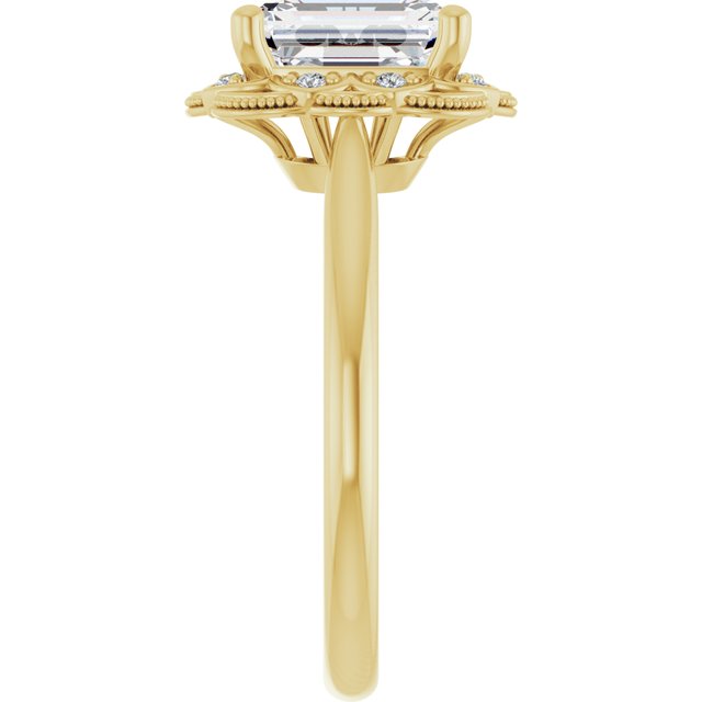 Halo-Style Engagement Ring
