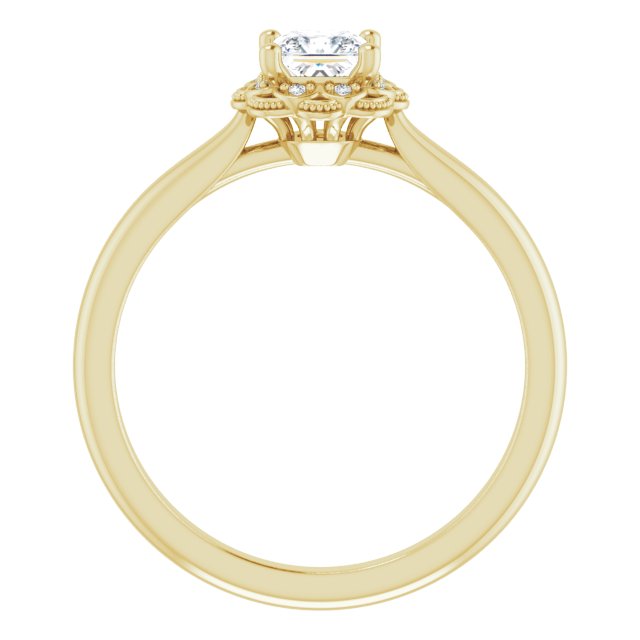 Halo-Style Engagement Ring