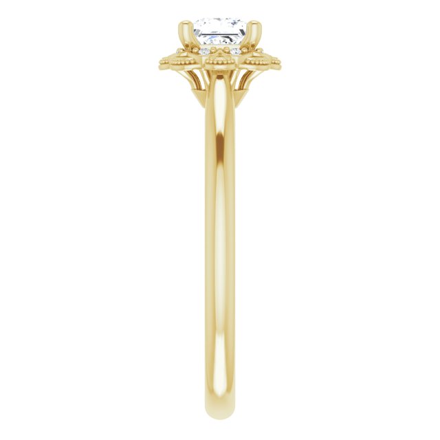 Halo-Style Engagement Ring