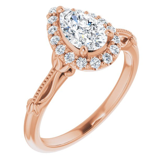 Halo-Style Engagement Ring