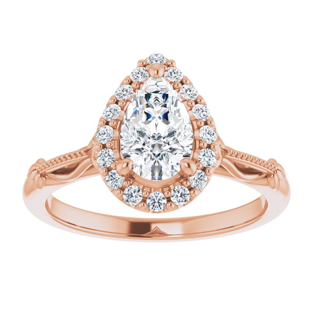 Halo-Style Engagement Ring