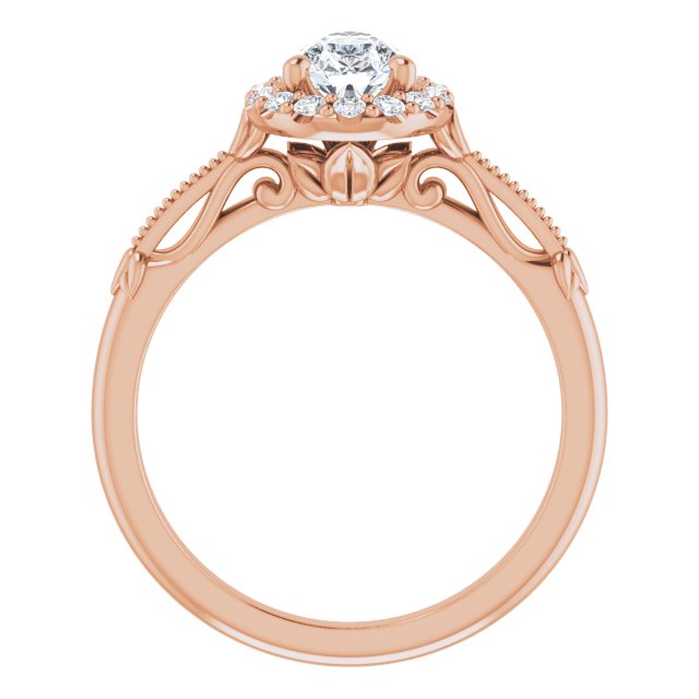 Halo-Style Engagement Ring