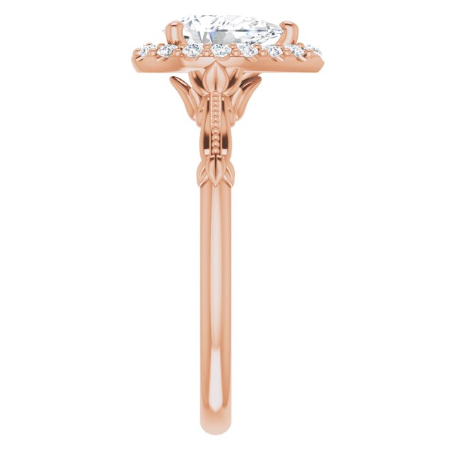 Halo-Style Engagement Ring