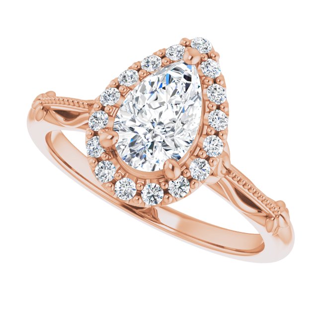 Halo-Style Engagement Ring