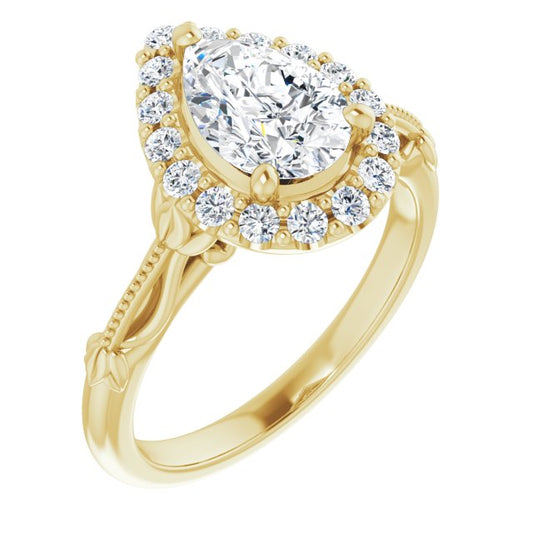 Halo-Style Engagement Ring