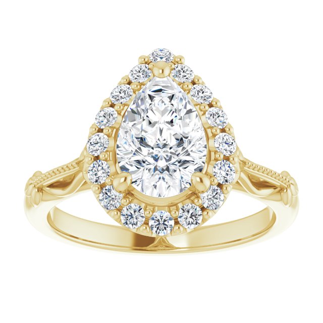 Halo-Style Engagement Ring