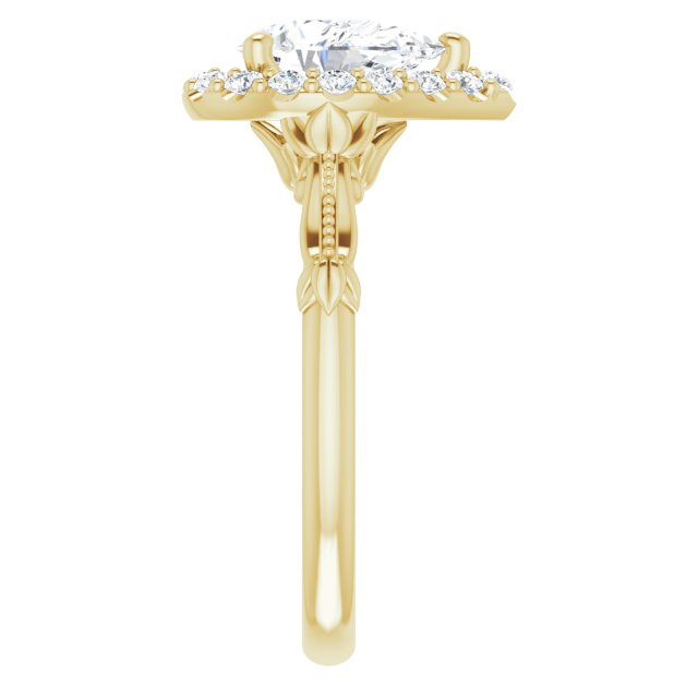 Halo-Style Engagement Ring