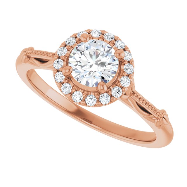 Halo-Style Engagement Ring