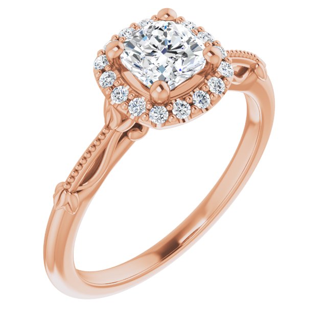 Halo-Style Engagement Ring