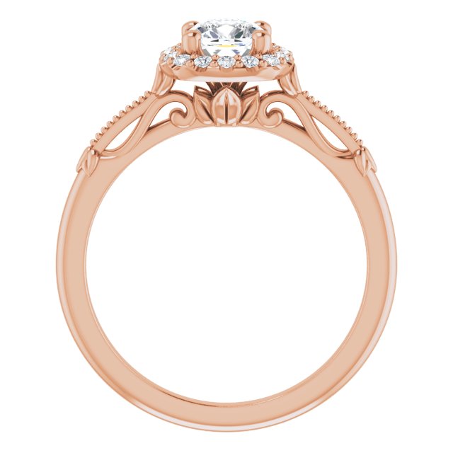 Halo-Style Engagement Ring
