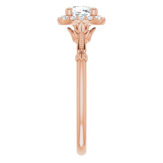 Halo-Style Engagement Ring