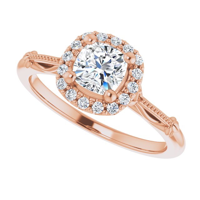 Halo-Style Engagement Ring