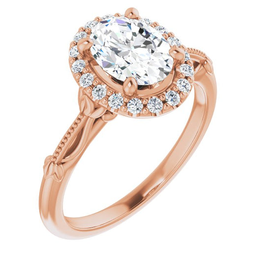 Halo-Style Engagement Ring