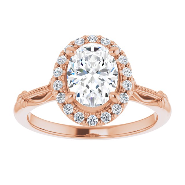 Halo-Style Engagement Ring