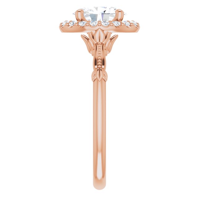 Halo-Style Engagement Ring