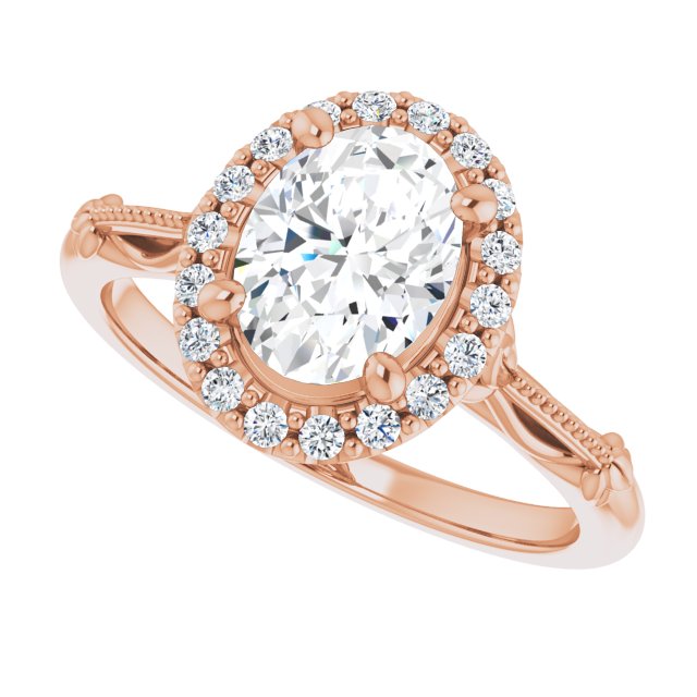 Halo-Style Engagement Ring
