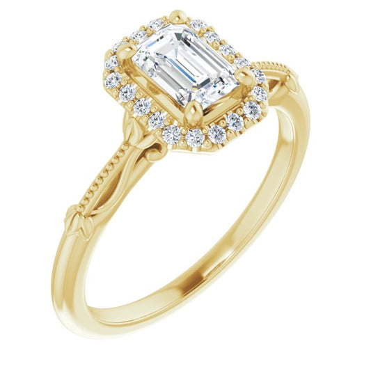 Halo-Style Engagement Ring