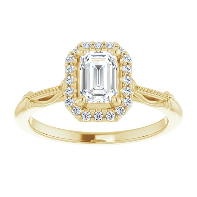 Halo-Style Engagement Ring