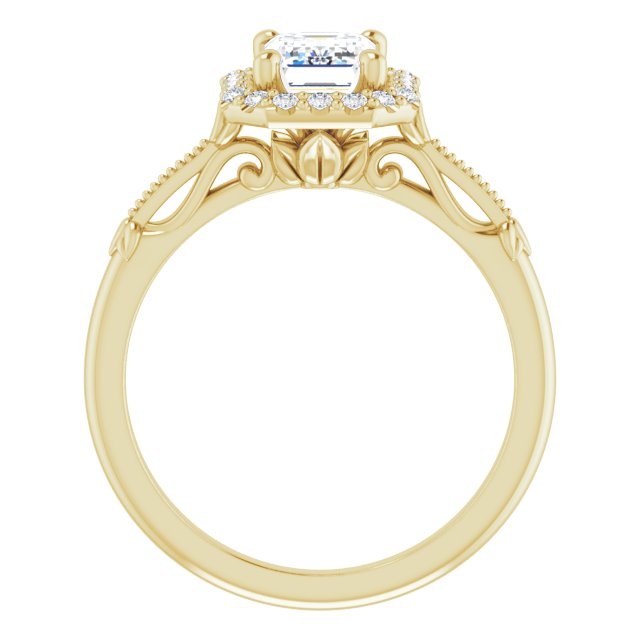 Halo-Style Engagement Ring