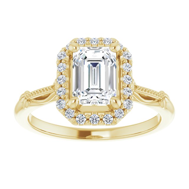 Halo-Style Engagement Ring