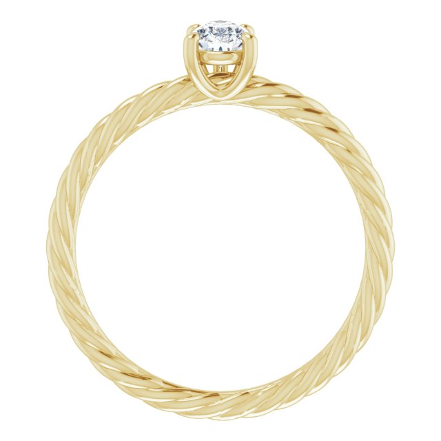 Solitaire Engagement Ring