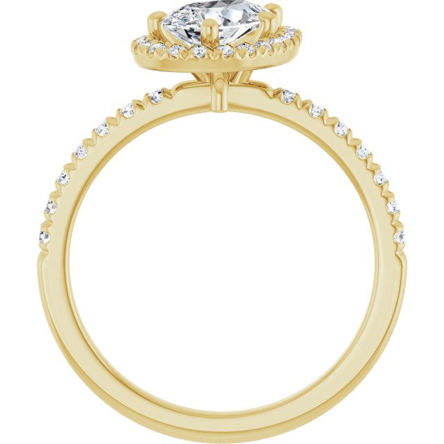 Halo-Style Engagement Ring