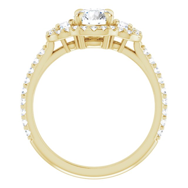 Halo-Style Engagement Ring