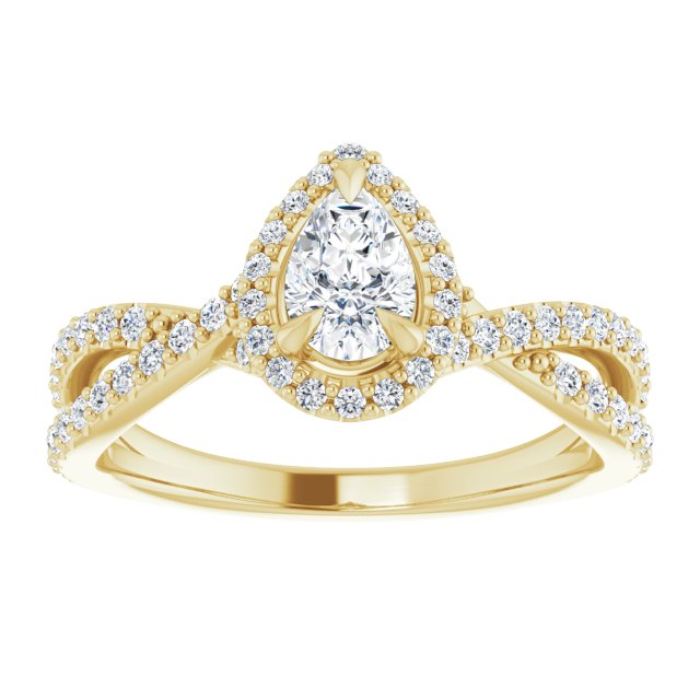 Halo-Style Engagement Ring