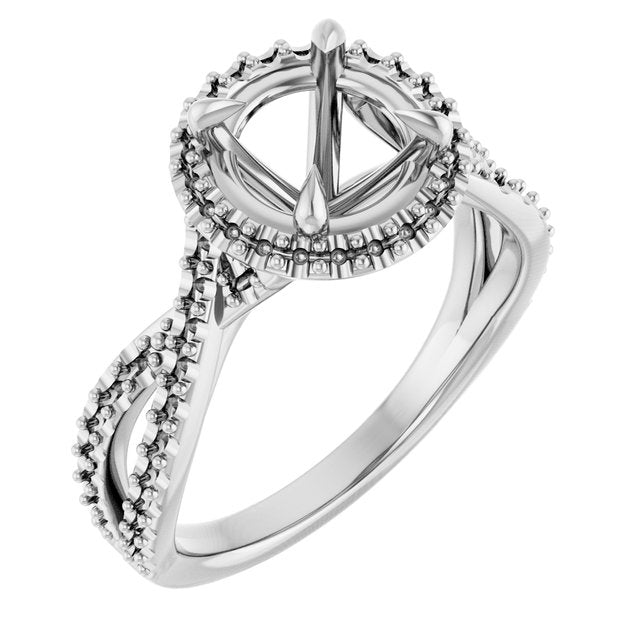Halo-Style Engagement Ring