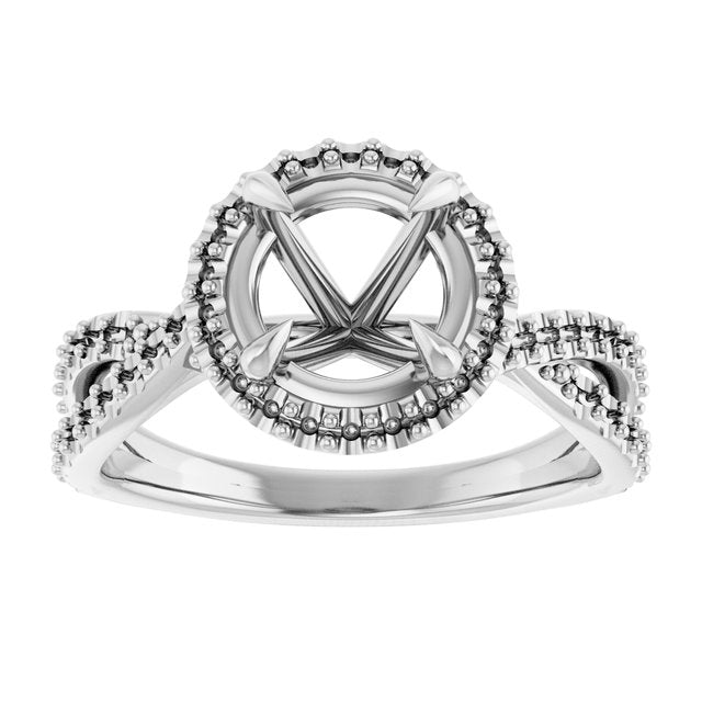 Halo-Style Engagement Ring