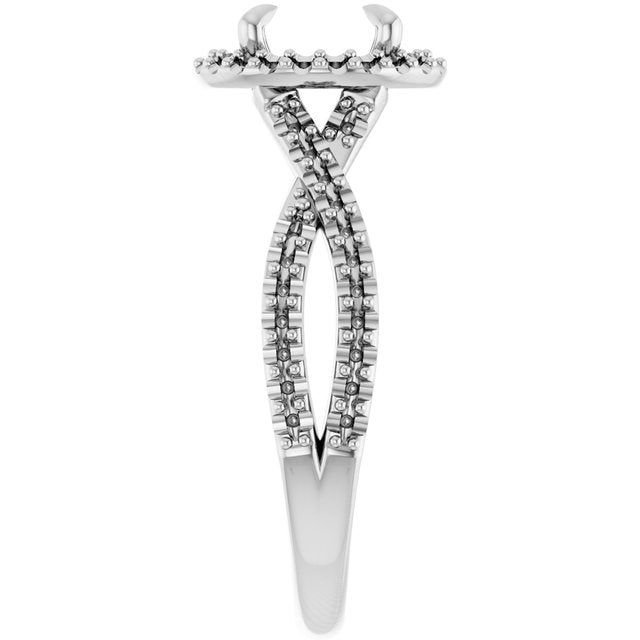 Halo-Style Engagement Ring