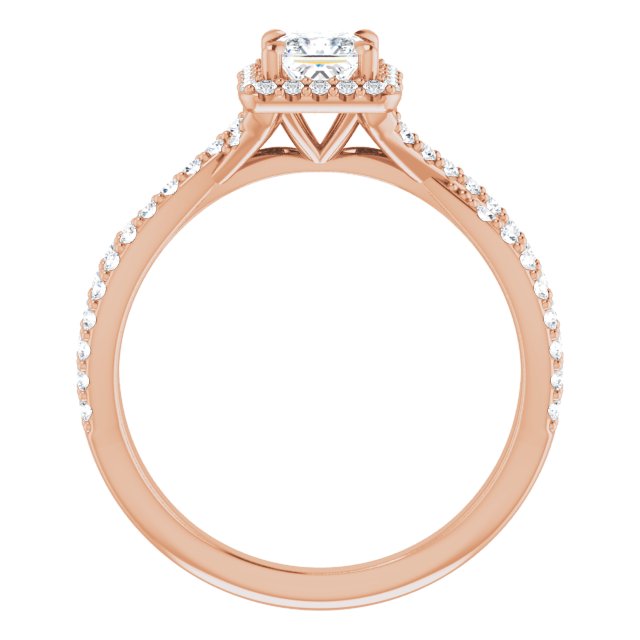Halo-Style Engagement Ring