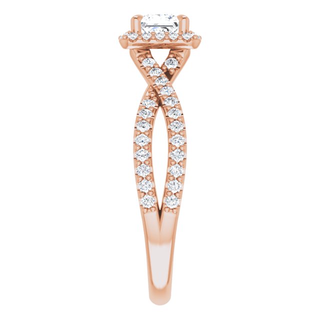 Halo-Style Engagement Ring