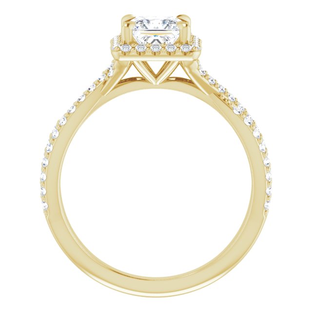 Halo-Style Engagement Ring