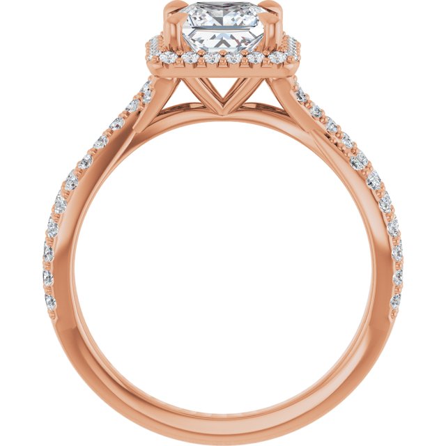 Halo-Style Engagement Ring