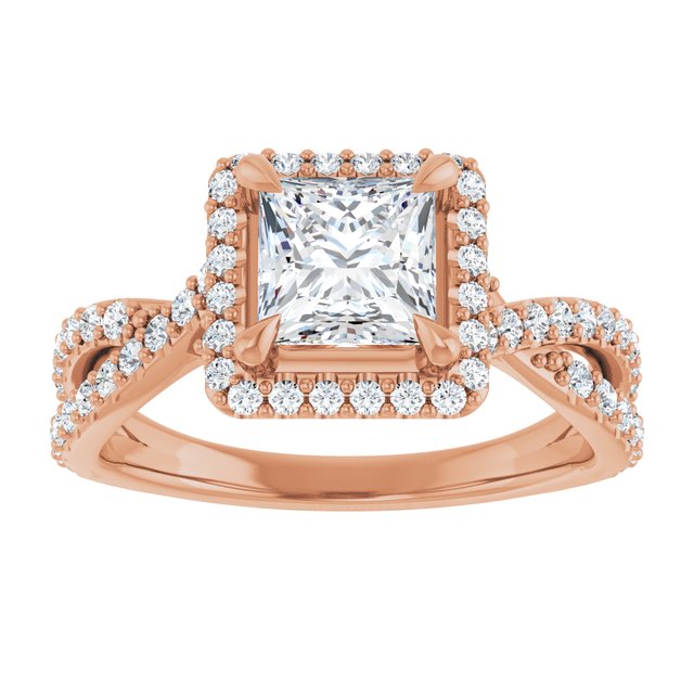 Halo-Style Engagement Ring
