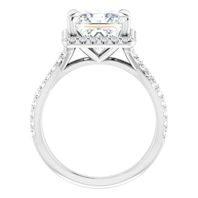 Halo-Style Engagement Ring