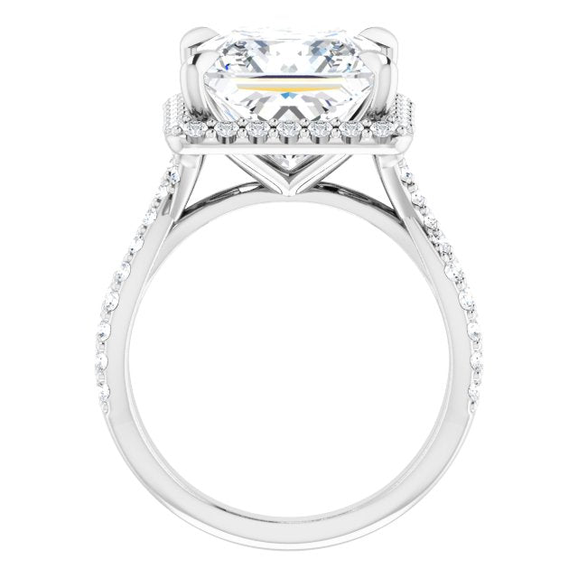 Halo-Style Engagement Ring
