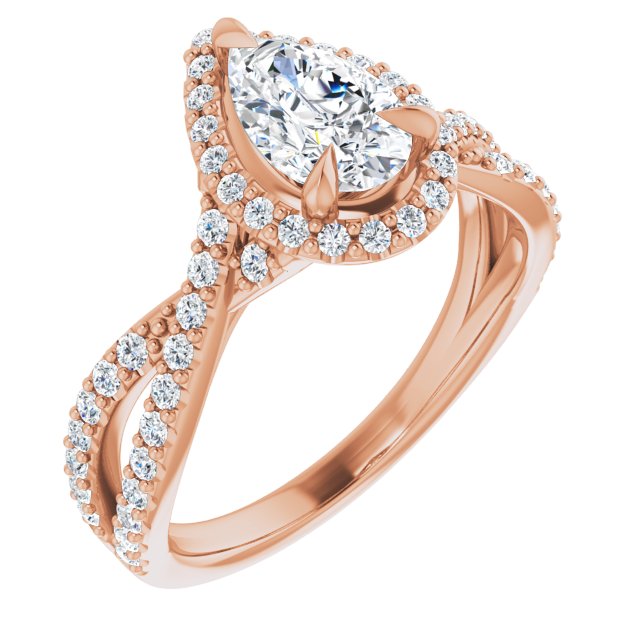 Halo-Style Engagement Ring