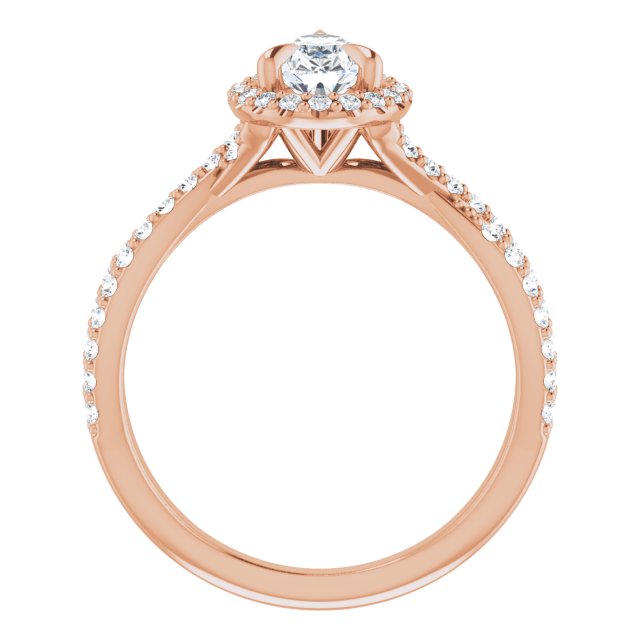 Halo-Style Engagement Ring