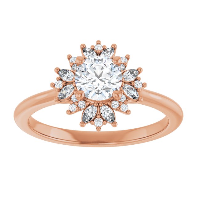 Halo-Style Engagement Ring