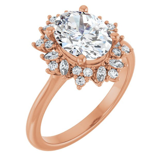 Halo-Style Engagement Ring